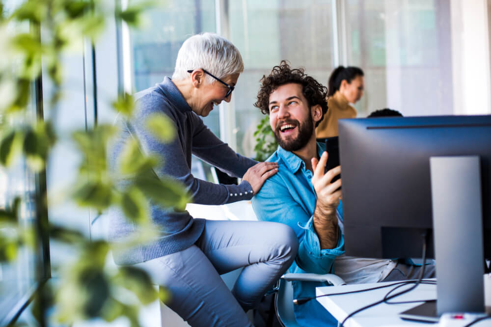 It's important for employees to engage and collaborate with each other. This fosters a positive work culture and offers opportunities for growth.
