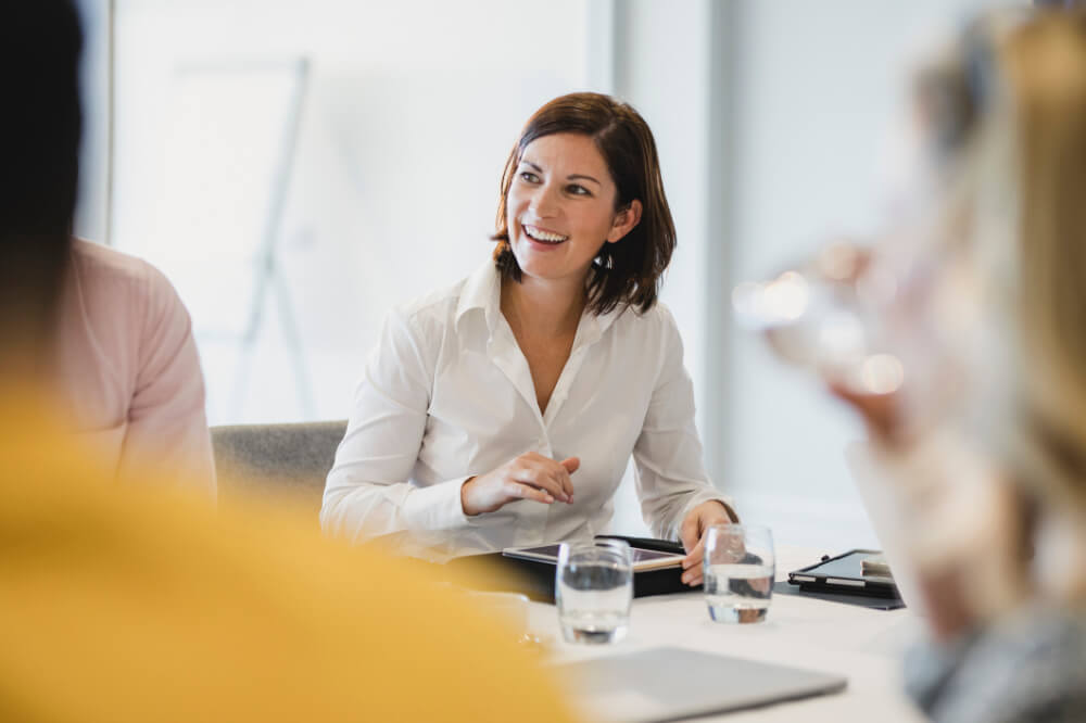 Confident body language speaks louder than words, and eye contact builds connection.