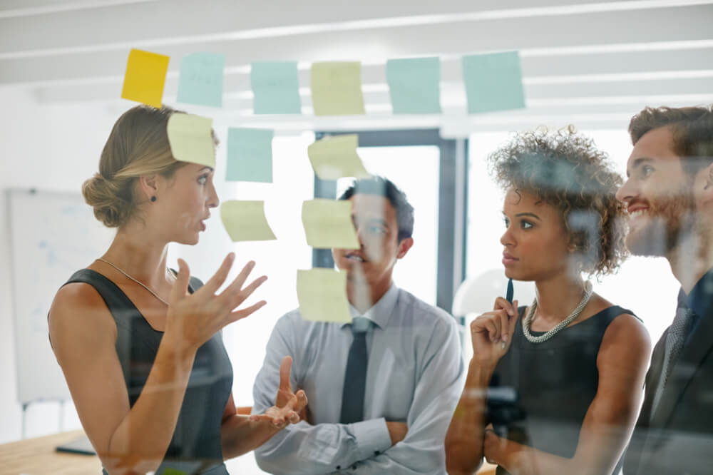 Team leaders are developing a communication strategy. Transparent communication ensures everyone stays aligned and avoids misunderstandings.
